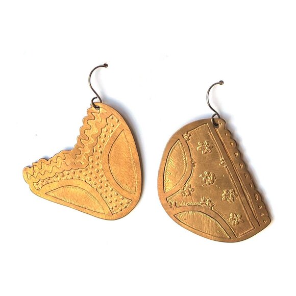 Underwear Earrings by Angela Jean - Picture 1 of 5